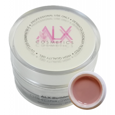 ALX Builder Gel Ροζ 30 ml Μεσαία Ρευστότητα