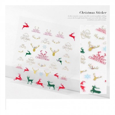 Χριστουγεννιάτικα 3D αυτοκόλλητα Νο3