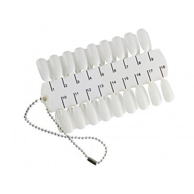 Παλέτα Διπλή Νυχιών με Αλυσίδα 36 Θέσεων