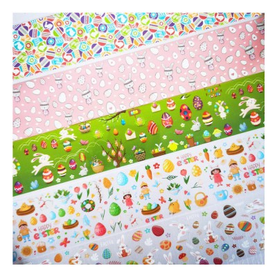 Foil νυχιών Πασχαλινά σχέδια σετ 10τμχ