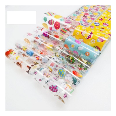 Foil νυχιών Πασχαλινά σχέδια σετ 10τεμ