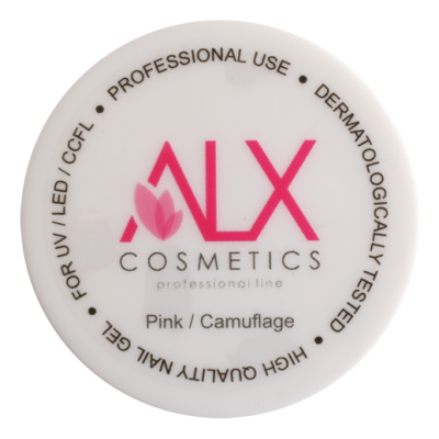 ALX Builder Gel Ροζ/Camouflage 15 ml  (Παχύρευστο - Κολλώδες)