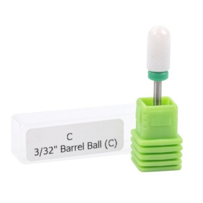 Κεραμική Φρέζα Οβάλ Βαρελάκι Πράσινο (αφαίρεση και λείανση)