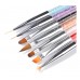 Επαγγελματικά πινέλα ονυχοπλαστικής Σετ 7 τεμάχια
