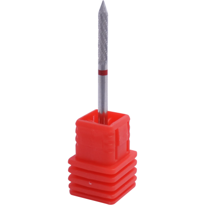 Φρέζα Καρβιδίου Ίσιο Μυτερό Κόκκινο 