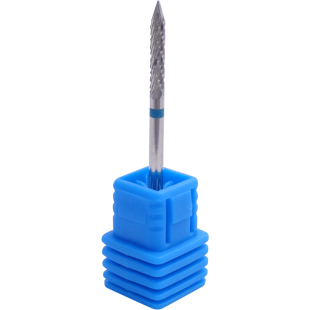 Φρέζα Καρβιδίου Ίσιο Μυτερό Μπλε 