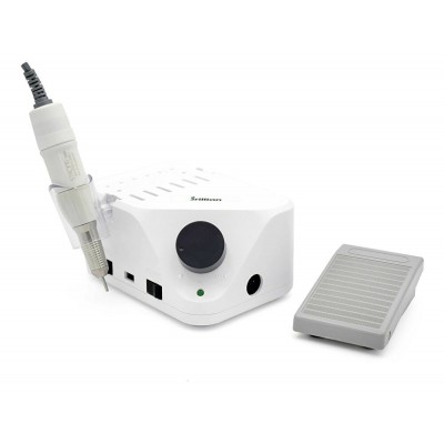 Τροχός SAESHIN BRILLIAN B350W 65 λευκό με στυλο 120 II με πετάλι