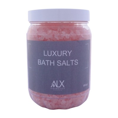 ALX Luxury άλατα μπάνιου Ρόδι