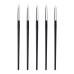 Σετ Πινέλα Σιλικόνης Nail Art 5 τμχ
