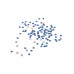 Strass Blue  SS5 - 1440τμχ