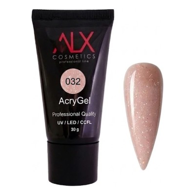 ALX Acrygel 032 Nude Pink Glam 30 γρ.